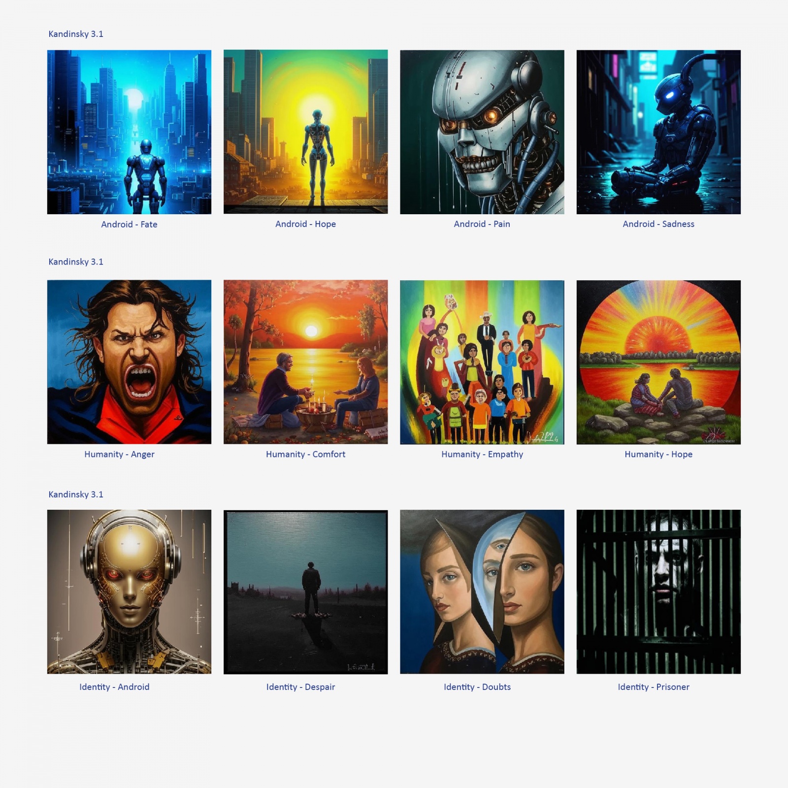 Эксперимент. Нейросети снова рисуют картины из игры «Detroit: Become Human» - 19